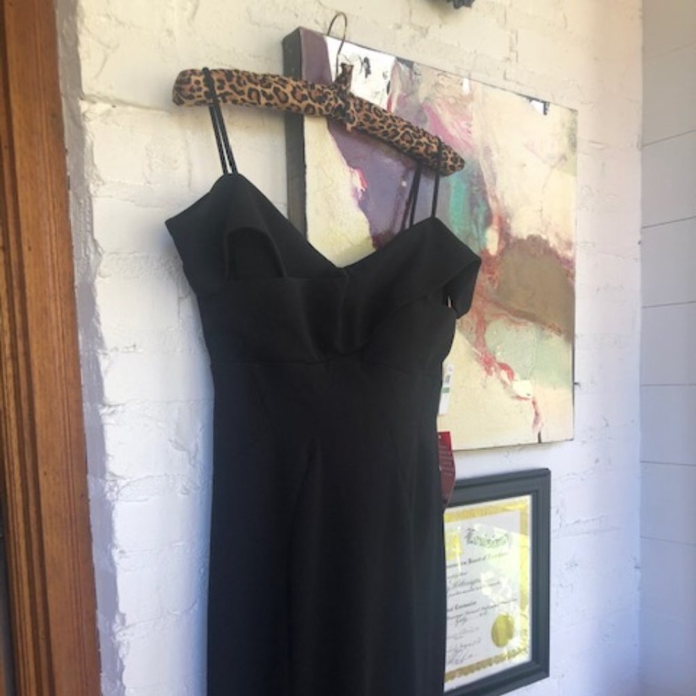 NightWay Black Evening Dress